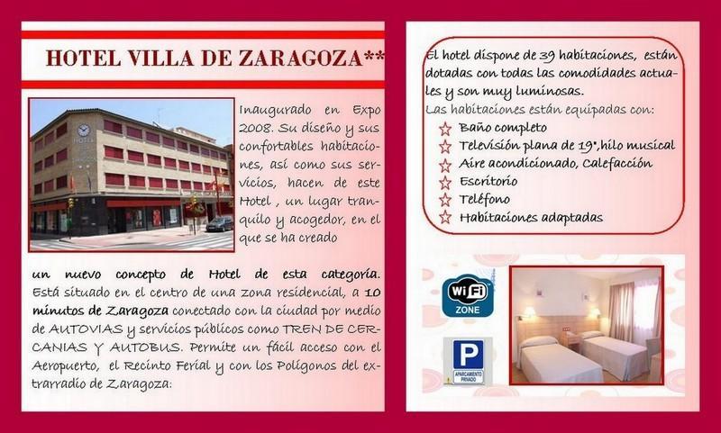 Hotel Villa De Zaragoza Casetas Extérieur photo